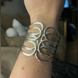 Silver Cuff Bracelet